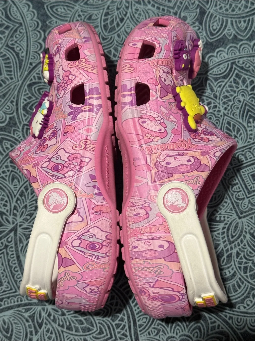 Sanrio Hello Kitty & Friends Pink Kids' Crocs with Jibbitz